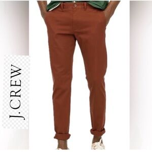 J. Crew Men's Chinos in Rust